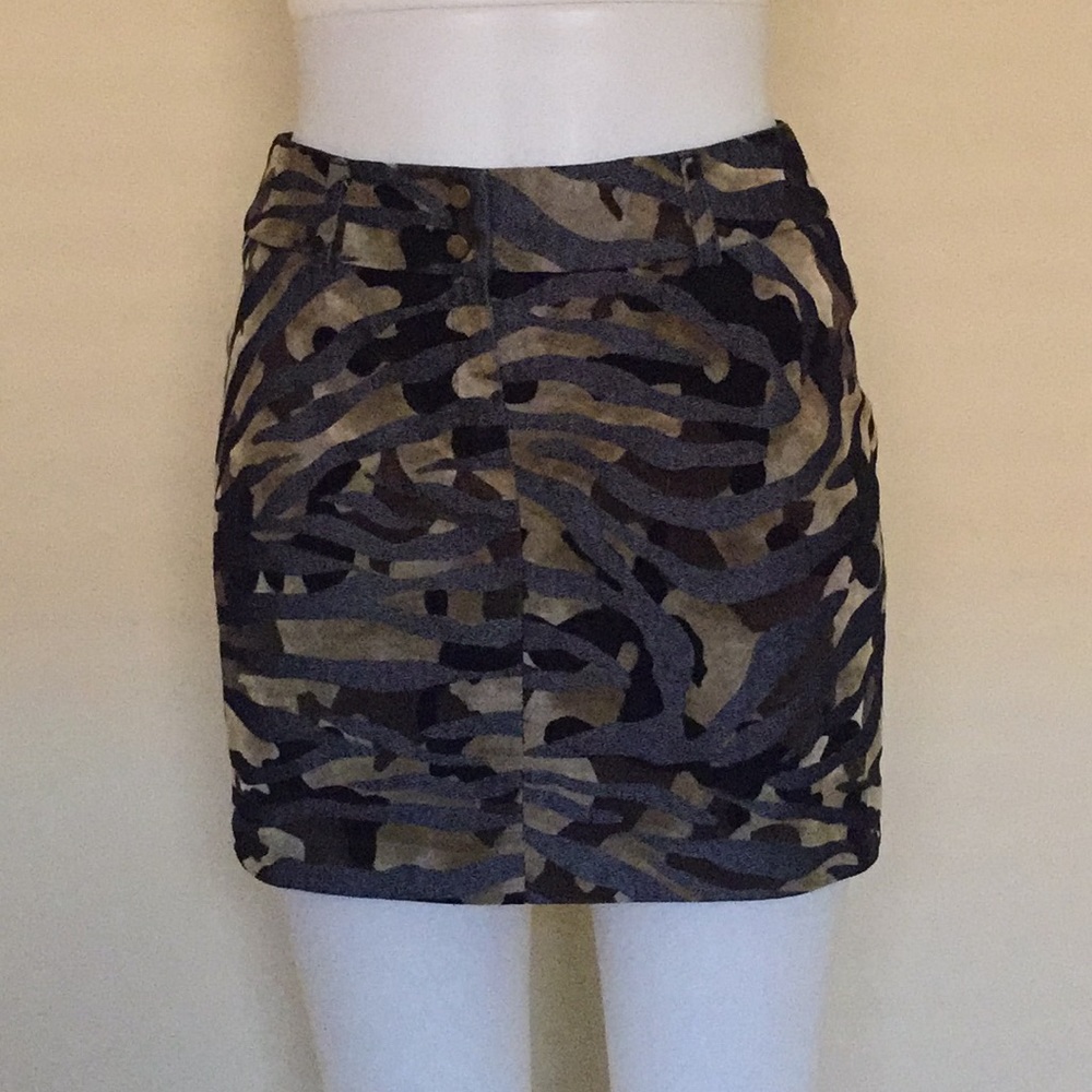 Army Patterned Skirt Size 3/4